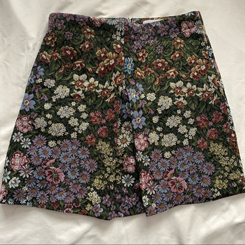 Zara Jacquard Skirt (XS)